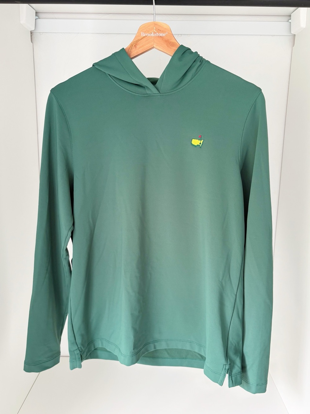 Magnolia Lane Tech Men's Masters Hooded Long-Sleeve Shirt - Green